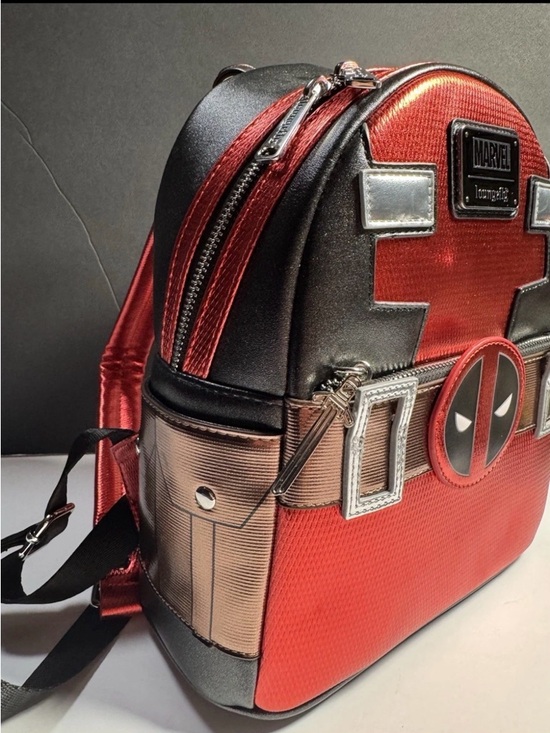 durable small backpacks mini deadpool Loungefly Marvel 3 Backpack : Clothing, Shoes & Jewelry As a bonus NWT Loungefly Deadpool Metallic Mini